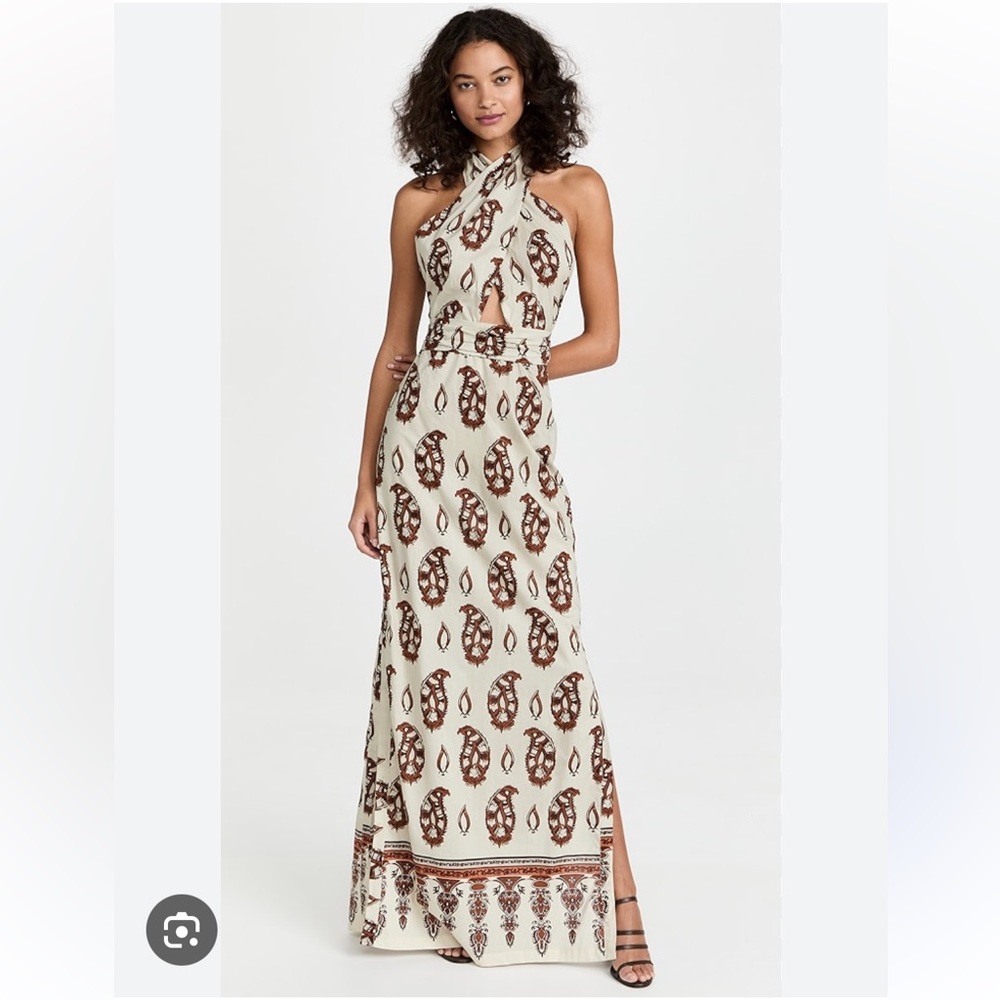 NWT Johanna Ortiz Dancing in SanSkirt Maxi Dress Sz 6